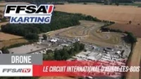 Le Circuit International d'Aunay-les-Bois vu du ciel