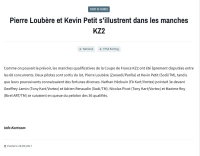 Pierre Loubère et Kevin Petit s'illustrent dans les manches KZ2